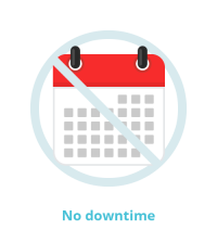 no downtime