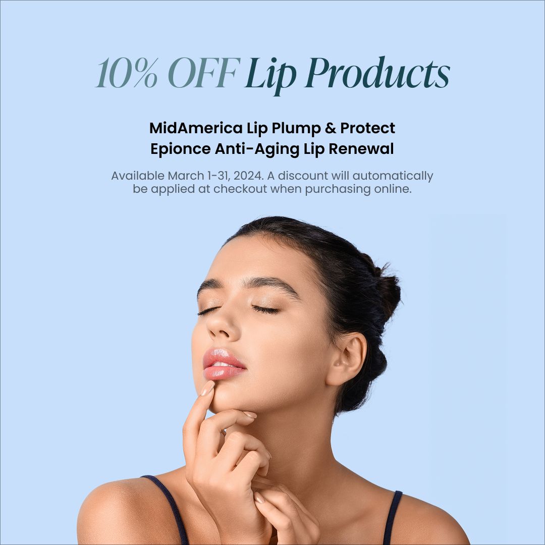 10% off lip products promotion image