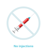 no injections
